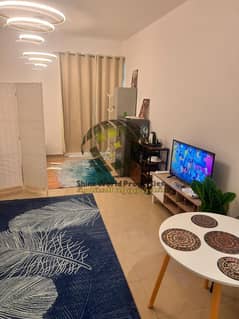 شقة غرفة وصالة للبيع في أبراج هورايزون – عجمان فرصة مميزة لامتلاك شقة غرفة وصالة مفروشة بالكامل داخل أبراج هورايزون، أحد المشاريع السكنية المعروفة في