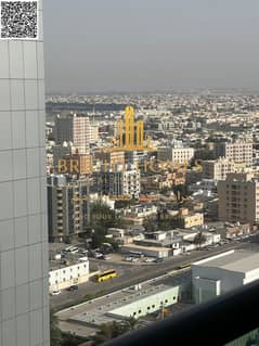 شقه غرفتين وصاله فى ابراج السيتى تاور -عجمان