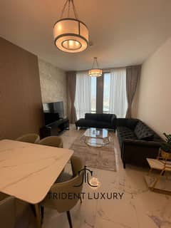 شقة في آمنة،مدينة الحبتور،الخليج التجاري 2 غرف 155000 درهم - 14976013