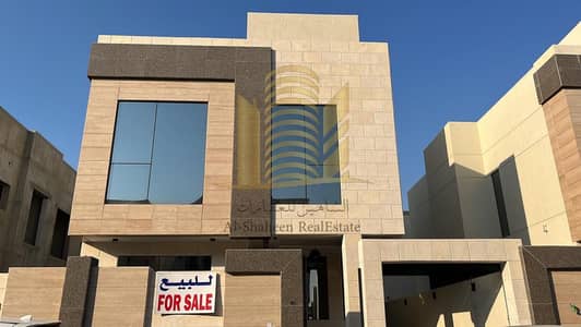 5 Bedroom Villa for Sale in Al Yasmeen, Ajman - Villa for sale in Jasmine Four master rooms, the main room has a closet, a maid's room, a board, a hall, a preparatory kitchen and a large full kitchen and swimming pool Area 3014 One million and 600 is required 5 Bedroom Villa for Sale in Al Yasmeen, Ajman - Villa for sale in Jasmine Four master rooms, the main room has a closet, a maid's room, a board, a hall, a preparatory kitchen and a large full kitchen and swimming pool Area 3014 One million and 600 is required