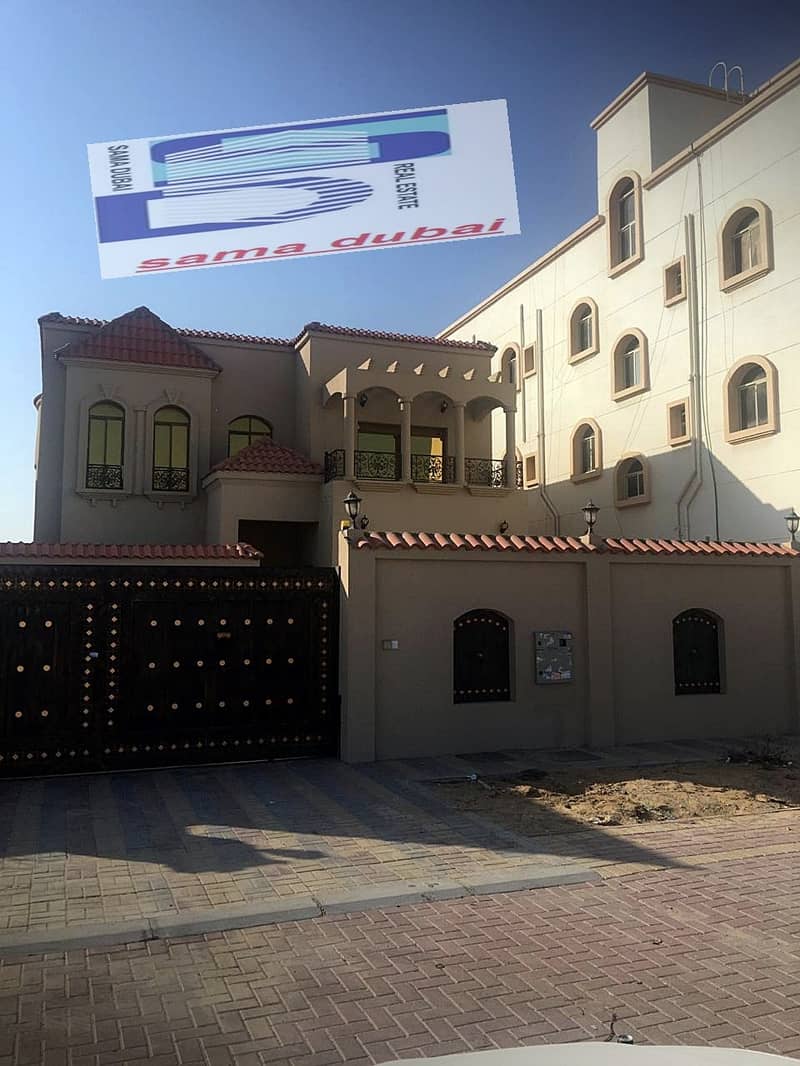 Luxury villa with an area of ​​5000 feet for rent in Al Rawda 1 on the immediate street, at a price of 85,000