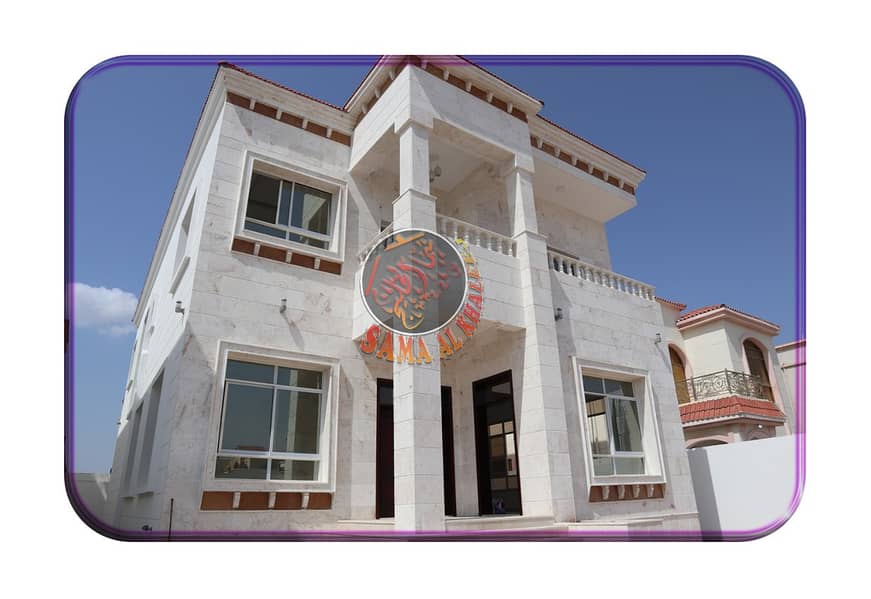 Luxury villa with attractive stone facade for sale in Ajman