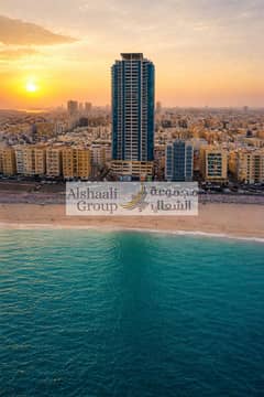 شقة في كورنيش عجمان 2 غرف 55000 درهم - 13006288