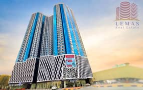 1BHK اطلاله مفتوحه طابق مرتفع اقساط