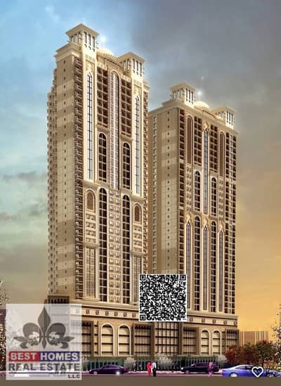 拉希迪亚， 阿治曼 2 卧室公寓待售 - Barajeel Tower A. jpg