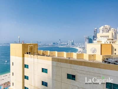 2 Bedroom Flat for Rent in Jumeirah Beach Residence (JBR), Dubai - PARTIAL SEA AND MARINA VIEW | AVAILABLE SHORT TERM
