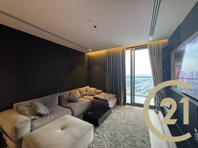 فلیٹ 1 غرفة نوم للبيع في مثلث قرية الجميرا (JVT)، دبي - The Ivy 1102 Living 2 C21WM. jpg