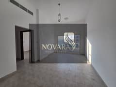 A distinctive one-bedroom apartment with a living room and two bathrooms is available for annual rent in Al Jurf Industrial Area 3, near the Chinese M