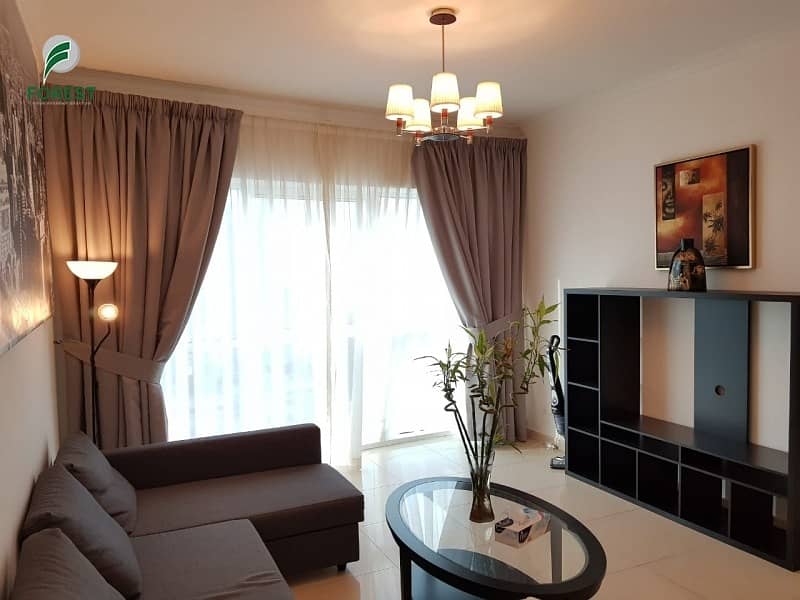 Fully Furnished 1 Bedroom with Marina View