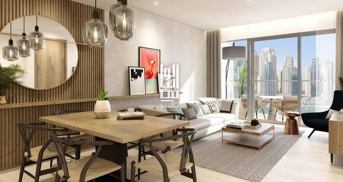 2BR Luxurious apartment in Dubai Marina with 3 years post-handover