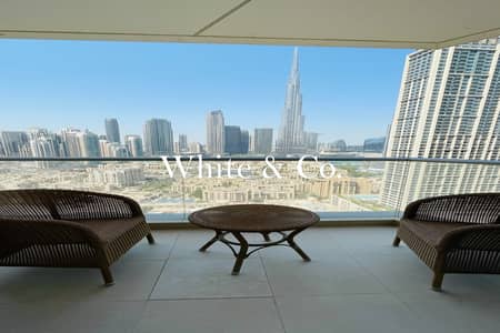 2 Bedroom Apartment for Rent in Downtown Dubai, Dubai - Burj Facing 2BR | Bright | Unfurnished 2 Bedroom Apartment for Rent in Downtown Dubai, Dubai - Burj Facing 2BR | Bright | Unfurnished