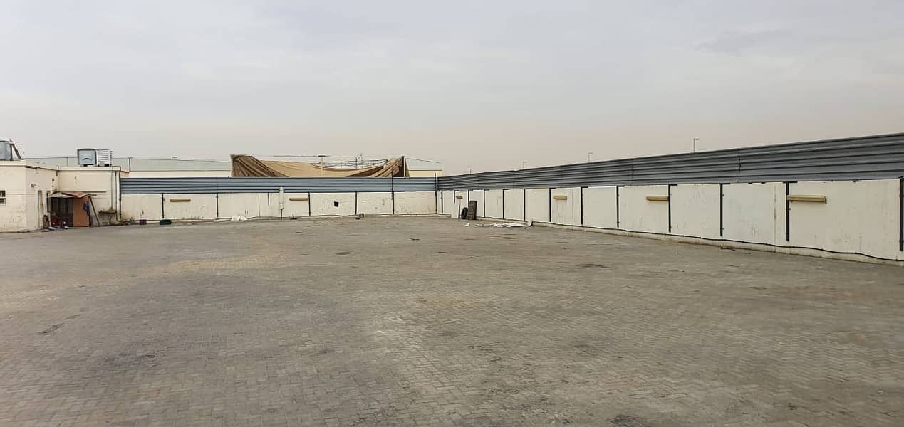 17000 square feet Open land with builtin Offices in Al Sajja industrial area, Sharjah