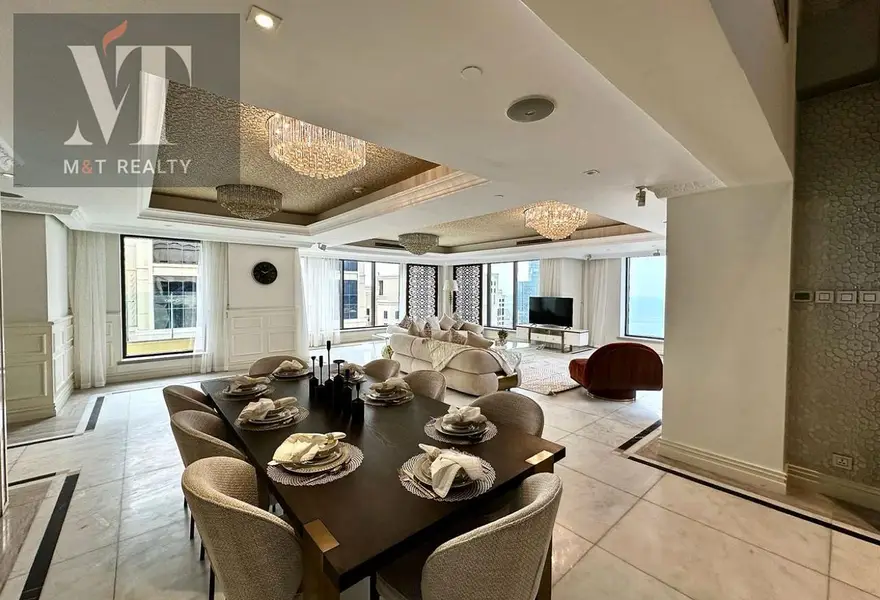 Sea view | Fully Upgraded and Furnished | Vacant in Jumeirah Beach Residence (JBR)