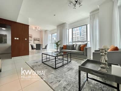 1 Bedroom Flat for Rent in Downtown Dubai, Dubai - Community View | Furnished | Vacant 1 Bedroom Flat for Rent in Downtown Dubai, Dubai - Community View | Furnished | Vacant