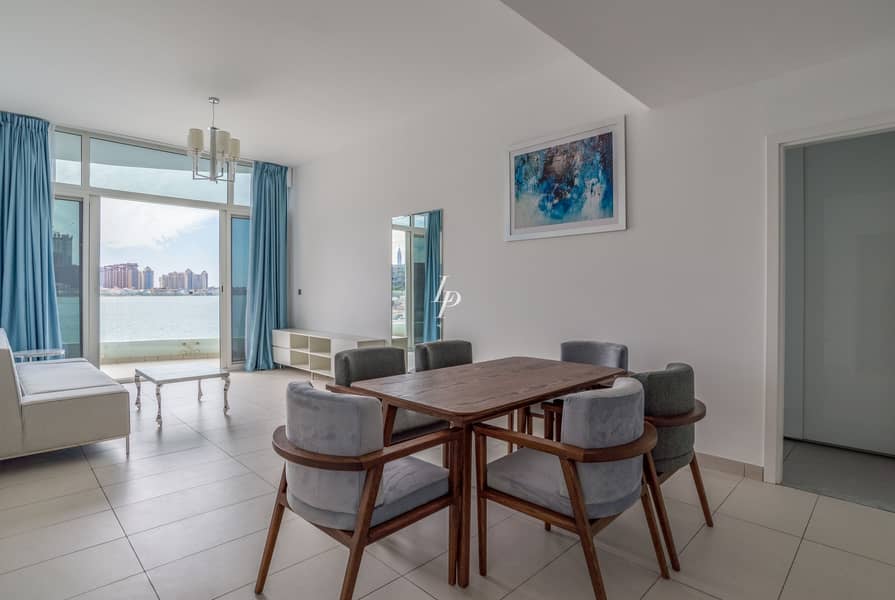 Furnished 2-Bed|Panoramic Views of City & Sea