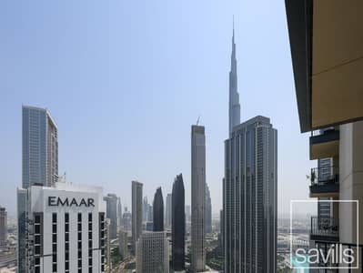 2 Bedroom Apartment for Sale in Downtown Dubai, Dubai - High Floor | Corner Unit | Burj View