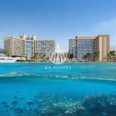 عيش أجواء المنتجعات على الشاطئ – ادفع كاش خلال 9 أشهر واحصل على خصم 40%