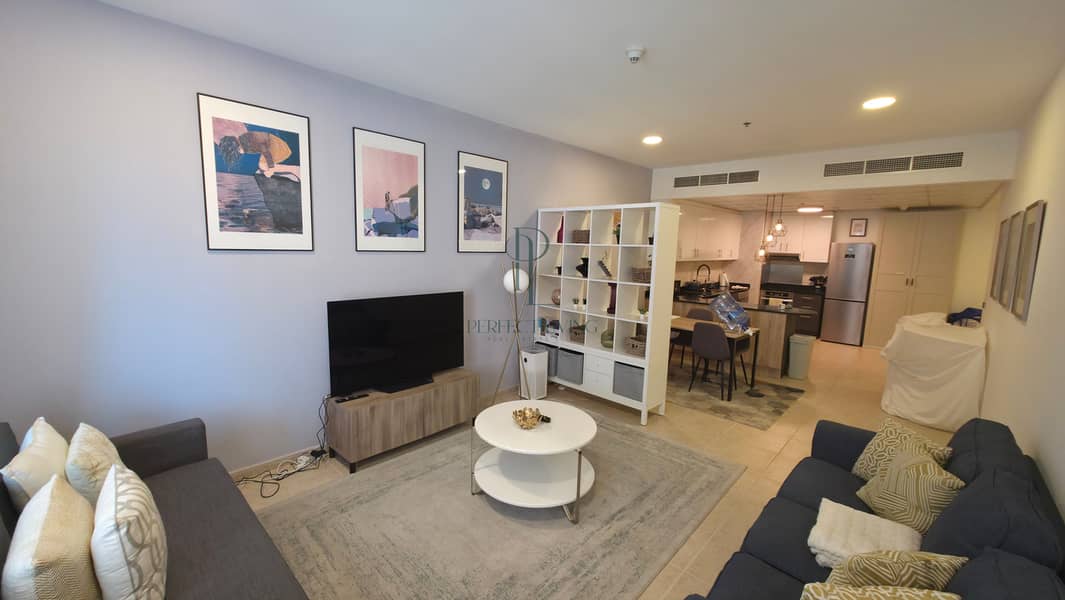 Furnished 1BR Apartment | Elite Residence | Marina View