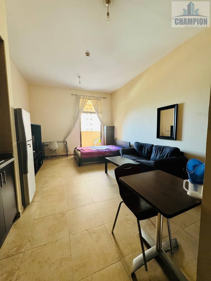 Spacious Semi Furnished Studio With balcony In Ghiller Free Building