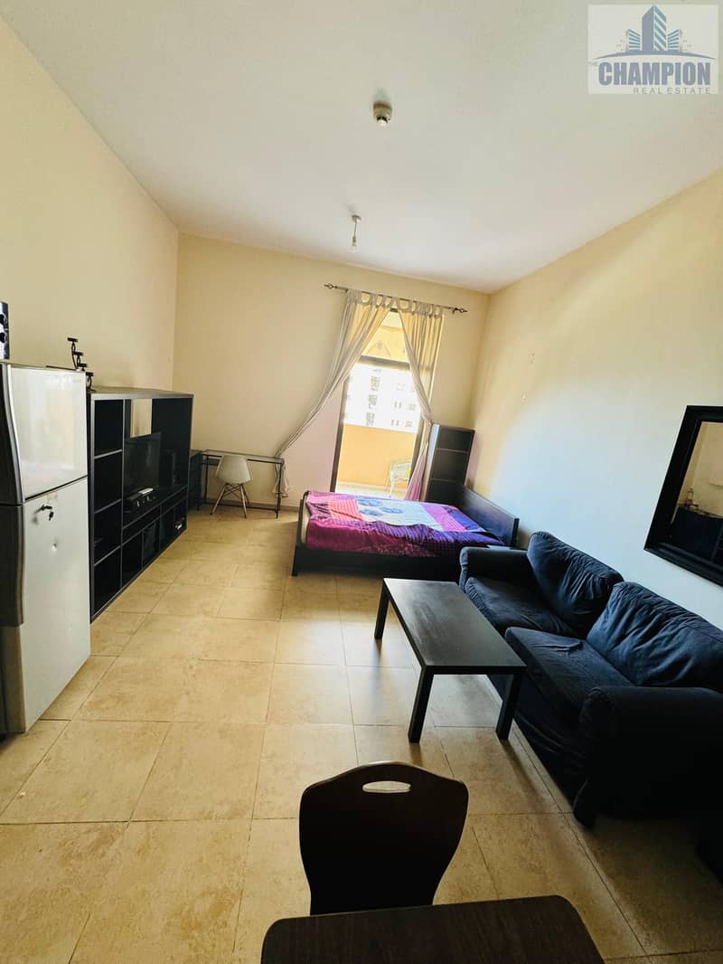 Spacious Semi Furnished Studio With balcony In Ghiller Free Building