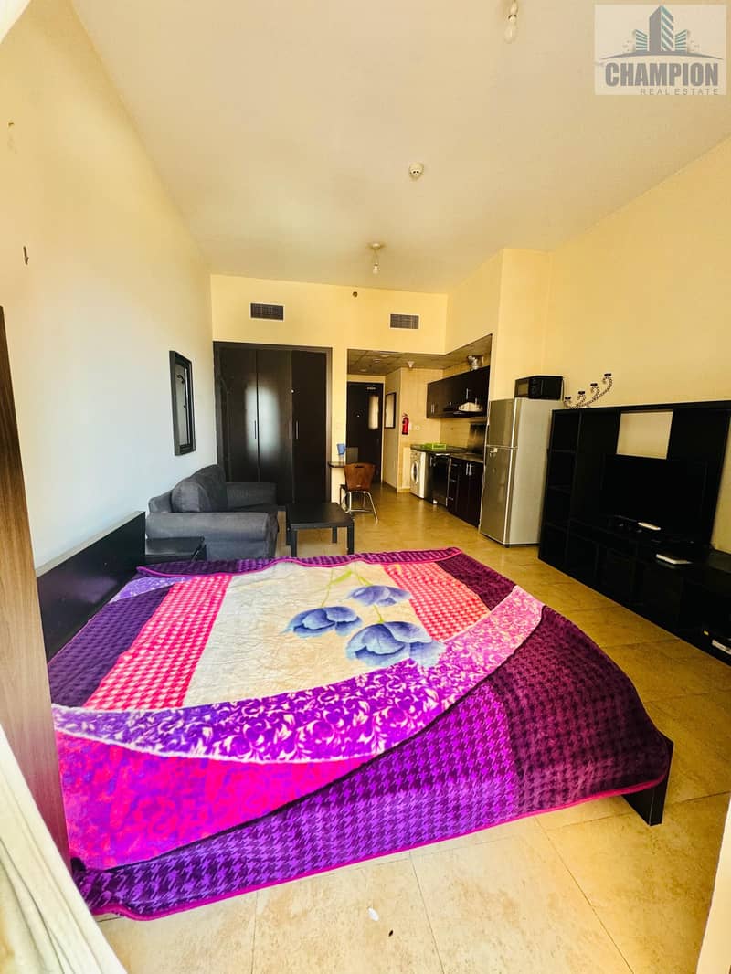 Spacious Semi Furnished Studio With balcony In Ghiller Free Building