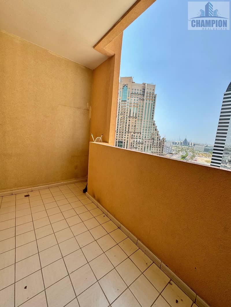 Spacious Semi Furnished Studio With balcony In Ghiller Free Building