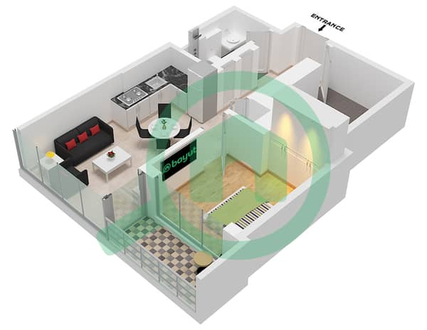 Type G Unit 9 Floor 24-34 Type G Unit 9 Floor 24-34