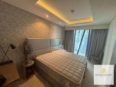 شقة حصرية بغرفتي نوم | أكبر مساحة | مفروشة بالكامل | البرج أ