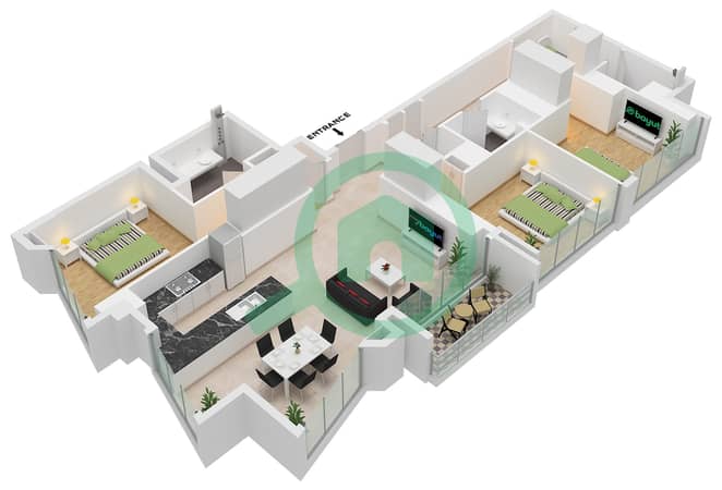 Unit 4 Floor 17-30 Unit 4 Floor 17-30