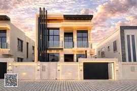 Villa (Sikka) for sale | Ajman | Al Amra area | 4 bedrooms, majlis and 2 halls | Large front setback 15 meters | Freehold | Price negotiable.