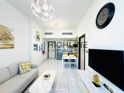 1 Bedroom Apartment for Rent in Arjan, Dubai - Elegant Furnished 1BR | High Floor | Best View