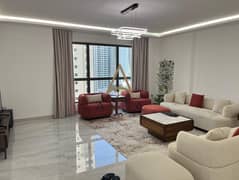 شقة مفروشة من 3 غرف نوم | مرجان 1 | إطلالات على المارينا والمدينة