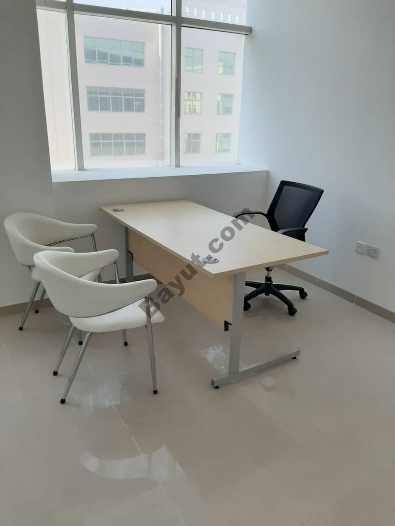 CHEAPEST OFFICE IN AL QUOZ NEAR AL KHAIL MALL!! HIGH CLASS SERVICES FREE!! EJARI CONTRACT READY!! MOVE IN SAME TIME