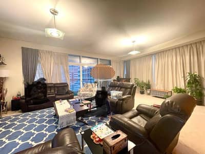 2 Bedroom Apartment for Rent in Jumeirah Lake Towers (JLT), Dubai - 2 BHK + MAID'S | HUGE LIVING ROOM | MARINA FACING