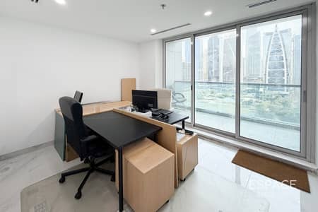 Office for Rent in Jumeirah Lake Towers (JLT), Dubai - Furnished | Park View | Balcony Office for Rent in Jumeirah Lake Towers (JLT), Dubai - Furnished | Park View | Balcony