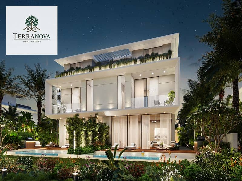 12 Villa_01 Rear night view. jpg