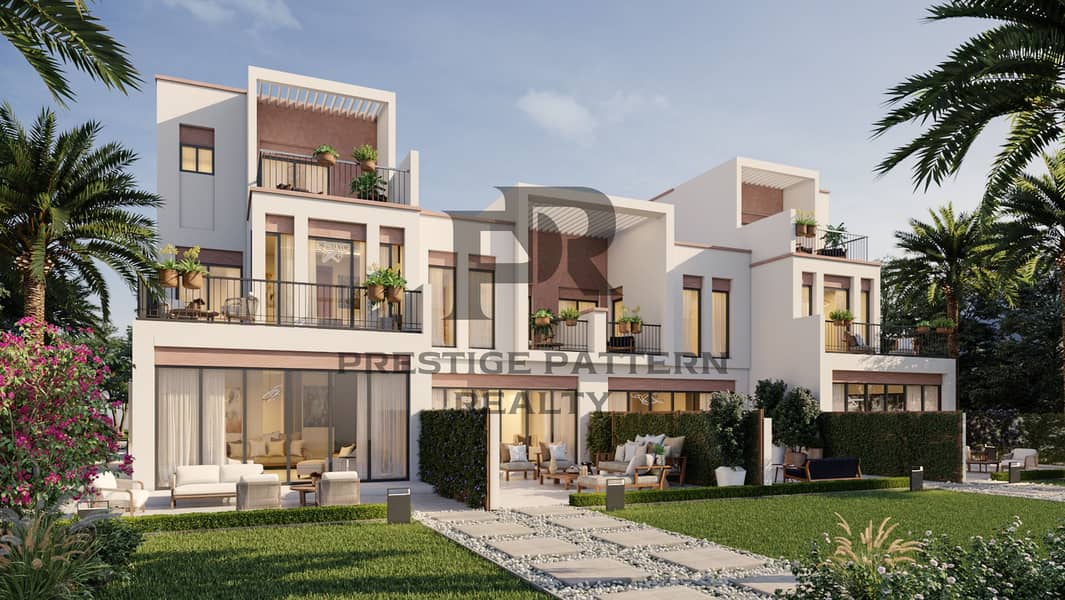 NEAR LAGOON | SINGLE ROW | CORNER UNIT