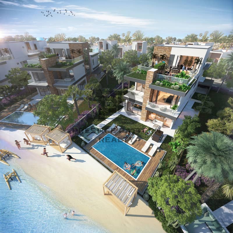 NEAR LAGOON | SINGLE ROW | CORNER UNIT