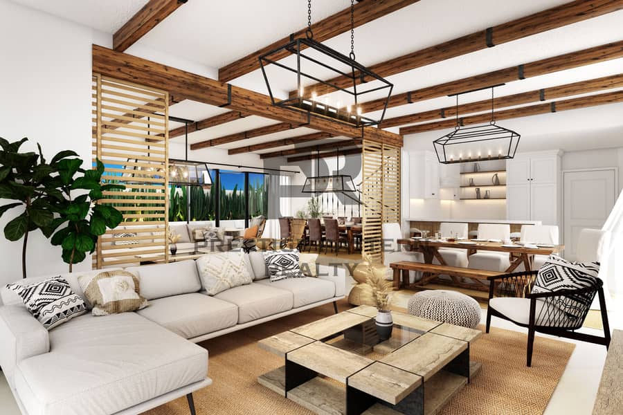 NEAR LAGOON | SINGLE ROW | CORNER UNIT