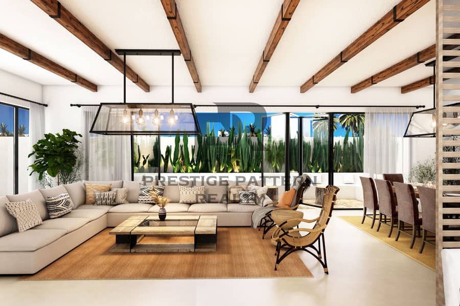 NEAR LAGOON | SINGLE ROW | CORNER UNIT
