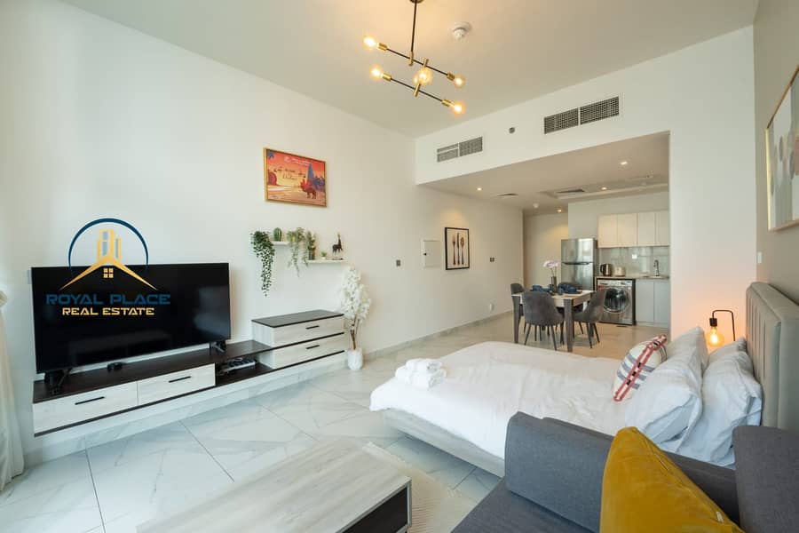Burj-Canal View | Upgraded | Furnished | Ready To Move