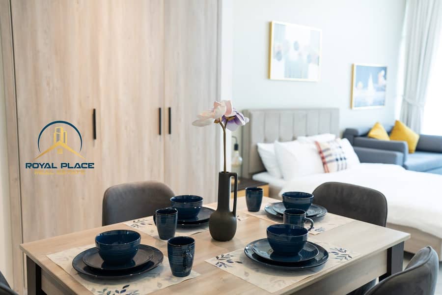 Burj-Canal View | Upgraded | Furnished | Ready To Move