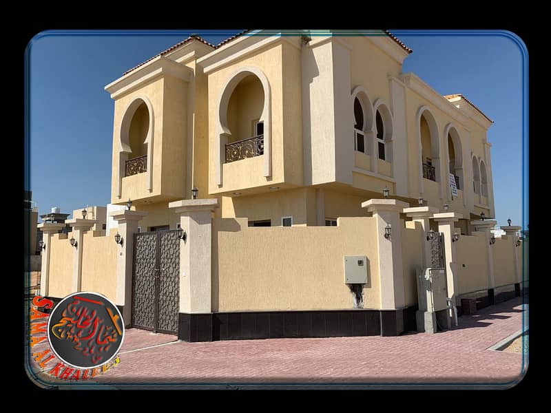 Fantastic villa for sale at an ideal price in Ajman- Super Delux finishing -freehold