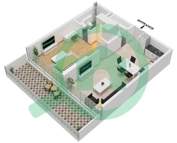 Type 5 Unit 18A Floor 9-10 
Unit 18B Floor 1,6-10