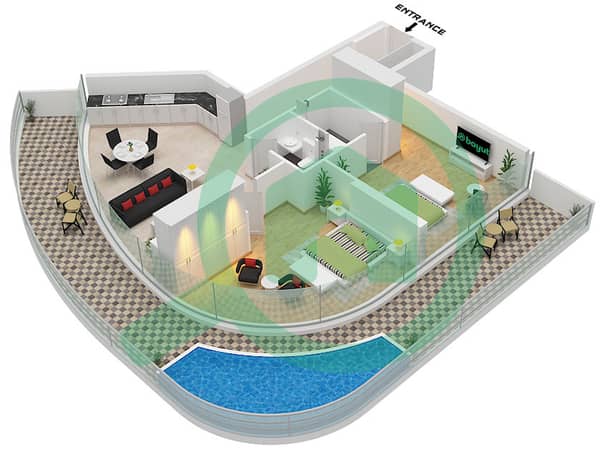 Type 9 Unit 20A Floor 9-10
Unit 20B
Unit 21A Floor 2-8 Type 9 Unit 20A Floor 9-10
Unit 20B
Unit 21A Floor 2-8