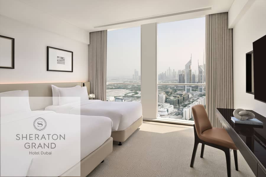 7 Three-Bedroom Apartment - Bedroom 2. JPG