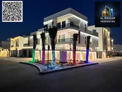 Own a corner villa with two floors and a roof terrace, featuring 7 master bedrooms, at a price that includes electricity, water, and air conditioning.