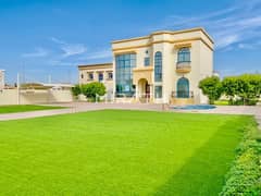 Spacious prime villa featuring a large front yard