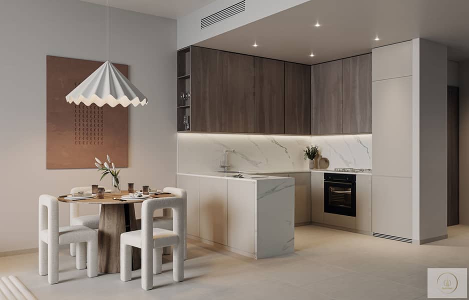 4 AUREL1A_1 bedroom_Kitchen. jpeg