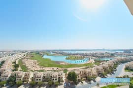 One Bedroom for Rent Al Hamra Village - Lagoon View - Big Balcony